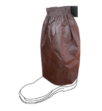 OVER BOOTS LONG OILSKIN SOCK PROTECTORS