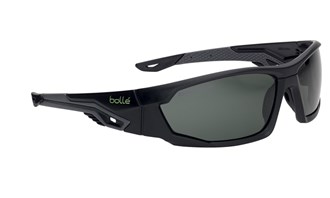 BOLLE MERPOL MERCURO SAFETY SPECTACLES POLARISED GREY/BLACK TEMPLES