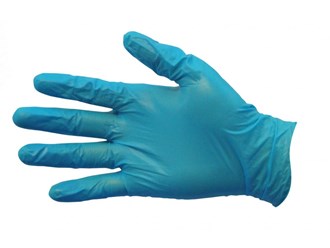 PRO-VAL FOODIE BLUES DUO PF VINYL/NITRILE DISPOSABLE GLOVES