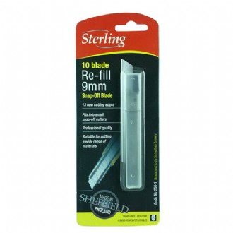 STERLING 9MM SMALL SNAP-OFF BLADE RE-FILL-10 BLADE