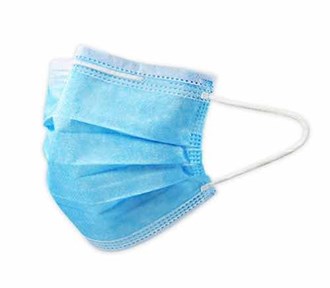 TRIFOLD 3 PLY DISPOSABLE MEDICAL EARLOOP MASK - AUSTRALIAN MADE