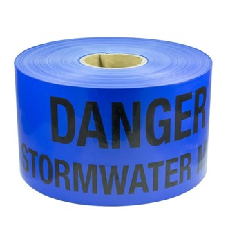BURIED STORM WATER MAIN MARKER TAPE - 150MM X 100M