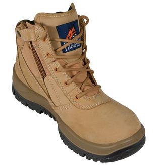 MONGREL 261050 SAFETY BOOTS - ZIP SIDE
