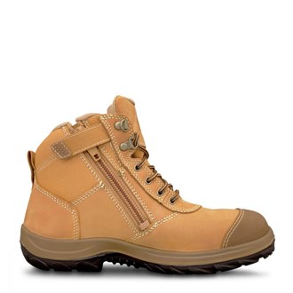 OLIVER 34-662 SAFETY BOOT NUBUCK-ZIP SIDE