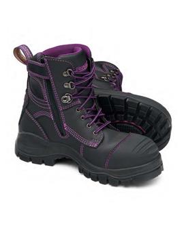 BLUNDSTONE 897 WOMENS SAFETY BOOTS - ZIP SIDE
