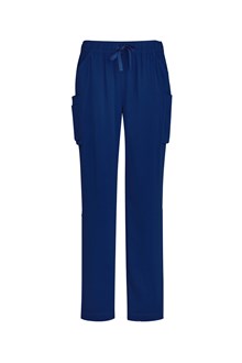 BIZ CARE CSP944LL WOMENS MULTI-POCKET STRAIGHT LEG PANT