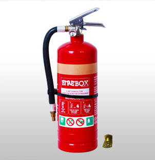 FIREBOX FB20WC 2L WET CHEMICAL FIRE EXTINGUISHER C/W HOSE & WALL BRACKET