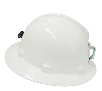 3M HH40M WIDE BRIM SAFETY HELMET WITH METAL LAMP BRACKET