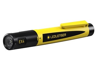 LED LENSER EX4 FLASHLIGHT ZONE 0/20 INTRINSICALLY SAFE