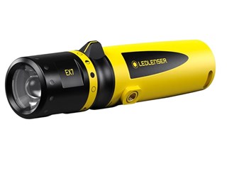 LED LENSER EX7 FLASHLIGHT ZONE 0/20 INTRINSICALLY SAFE