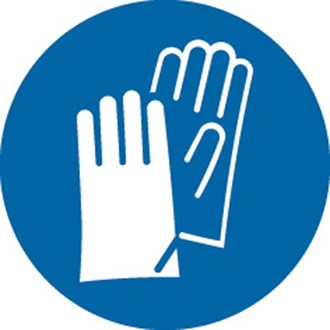 MANDATORY M011 HAND PROTECTION DECAL