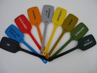 FUEL CONTAINER ID TAGS - UNLEADED