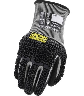 MECHANIX WEAR SPEEDKNIT ECO M-PACT SD5EP CUT F IMPACT RESISTANT GLOVE