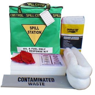 SPILL STATION 40LTR OIL & FUEL SPILL KIT