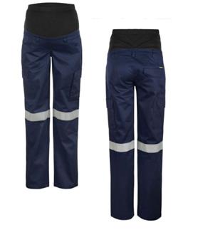 WORKCRAFT WPL080 REFLECTIVE MATERNITY CARGO TROUSERS