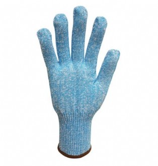 BASTION CUT 5 LINER GLOVE, BLUE, FOOD QUALITY