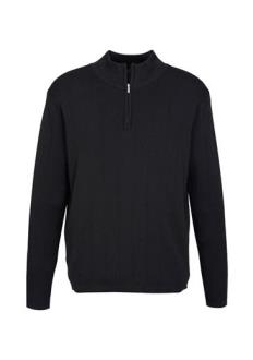 BIZ COLLECTION WP10310 MENS 80/20 WOOL-RICH 1/2 ZIP PULLOVER