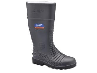 BLUNDSTONE 028 SAFETY GUMBOOT WITH MIDSOLE AND METGUARD