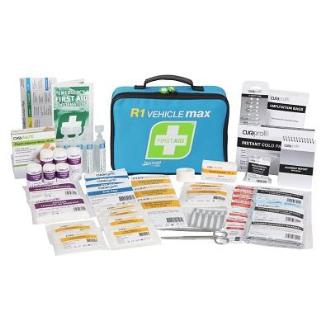 FASTAID FAR1V30 R1 VEHICLE MAX FIRST AID KIT-SOFT PACK